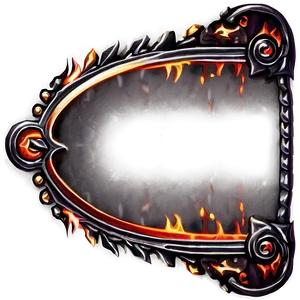 Inferno Border Png Hfk PNG Image