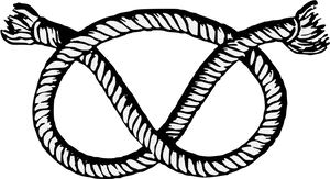 Infinite Knot Rope Illustration PNG Image