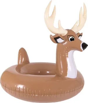 Inflatable Deer Pool Float PNG Image