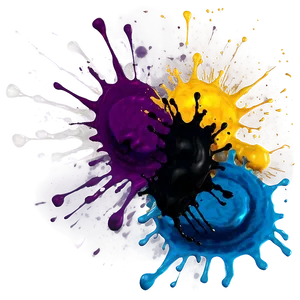 Ink Splat Png Dcm PNG Image