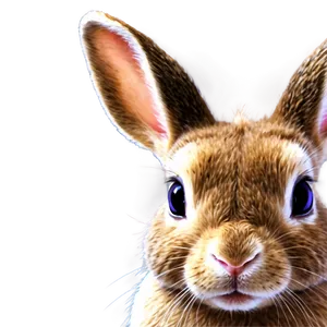 Innocent Rabbit Glance Png Fux PNG Image