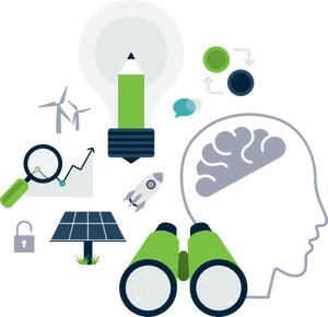 Innovationand Creativity Concepts PNG