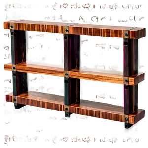 Innovative Wood Shelf Designs Png Sil PNG Image