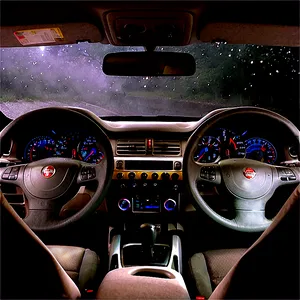 Inside Car Night View Png Qty PNG Image