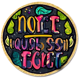 Inspirational Quotes Circle Sticker Png Bio37 PNG Image