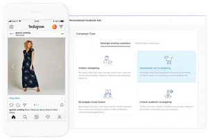 Instagram Ad Exampleand Facebook Ad Strategies PNG
