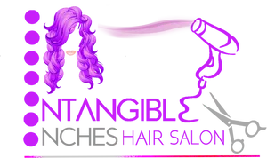 Intangible Inches Hair Salon Logo PNG Image