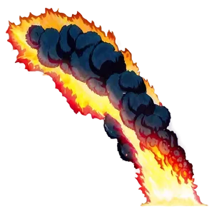 Intense Anime Inferno Png Fxn PNG Image