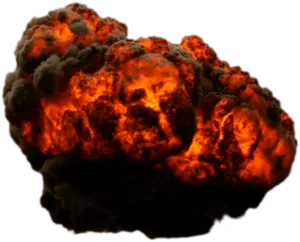 Intense_ Fireball_ Explosion PNG Image