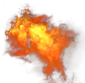 Intense_ Flame_ Black_ Background.jpg PNG Image