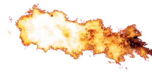 Intense_ Flame_ Burst PNG Image