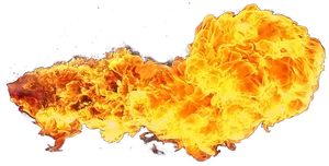 Intense_ Flame_ Explosion PNG Image