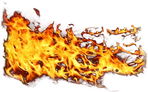 Intense_ Flames_ Black_ Background.jpg PNG Image