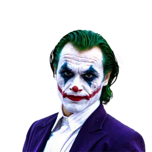 Intense Joker Eye Makeup Png Dtk22 PNG Image