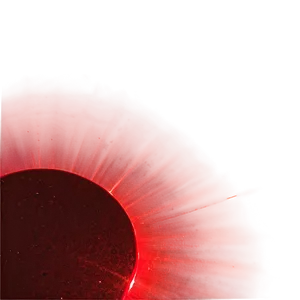 Intense Red Lens Flare Overlay Png Avi PNG Image