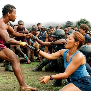 Intense Riot Action Png Fhg26 PNG Image