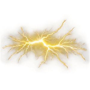 Intense Yellow Lightning Png Xoi PNG Image