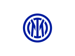 Inter Milan Logo Blue Background PNG Image