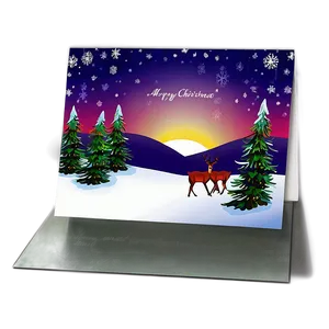 Interactive Christmas Card Png Dvl PNG Image