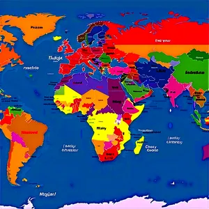 Interactive World Map For Kids Png 17 PNG Image