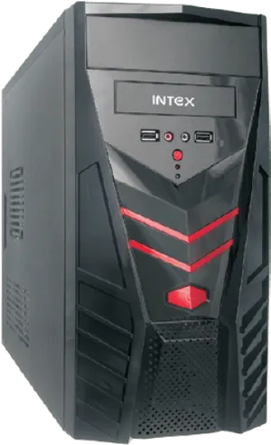 Intex Gaming P C Case PNG Image