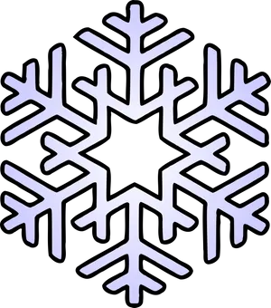 Intricate Snowflake Design.png PNG Image