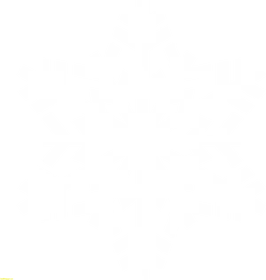 Intricate Snowflake Design PNG Image