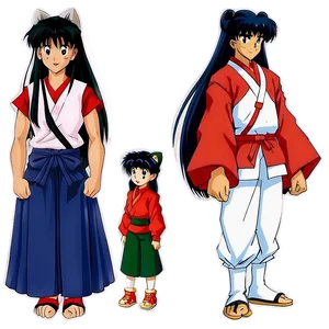 Inuyasha And Kagome Png 95 PNG Image