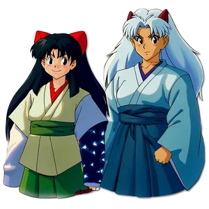 Inuyasha Group Cast Png 06232024 PNG Image