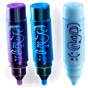 Invisible Ink Markers Pack Png Ifo13 PNG Image