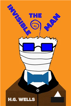 Invisible Man Book Cover Art PNG Image