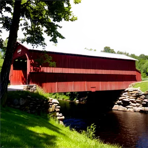 Iowa Covered Bridge Png Ecm6 PNG Image