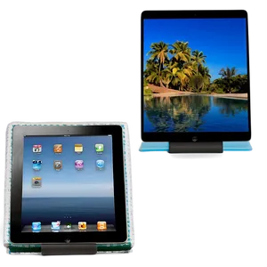 Ipad Template With Stand Png Emt PNG Image