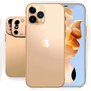 Iphone 12 Pro Gold Png 06262024 PNG Image