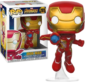 Iron Man Infinity War Funko Pop PNG Image