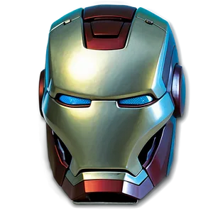 Iron Man Mark V Helmet Png Cvx PNG Image