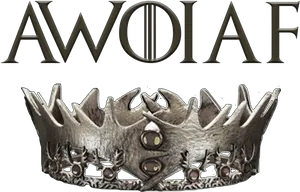 Iron Throne Crown Logo PNG Image