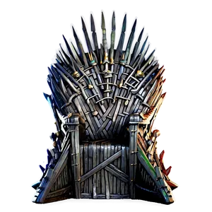 Iron Throne In Detail Png 06282024 PNG Image