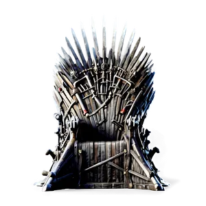 Iron Throne In Detail Png Qfi18 PNG Image