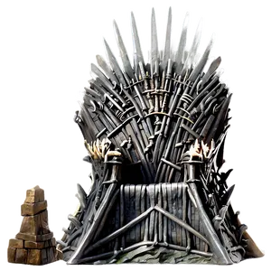 Iron Throne Replica Png 06282024 PNG Image