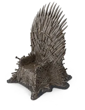 Iron Throne Replica PNG Image