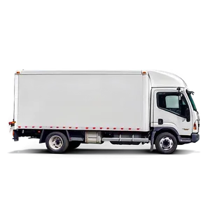 Isolated Box Truck Template Png Rpp43 PNG Image