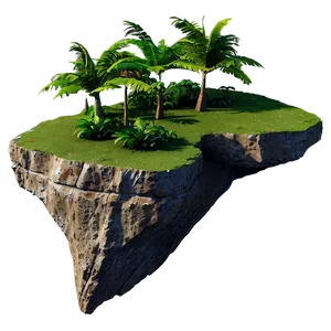 Isolated Cliff Island Png Tyi13 PNG Image