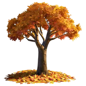 Isolated Fall Tree Png Mhf PNG Image