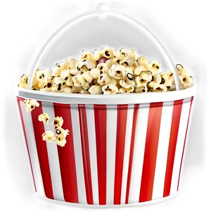 Isolated Popcorn Bucket On White Png Poa29 PNG Image