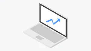 Isometric Laptop Icon PNG Image