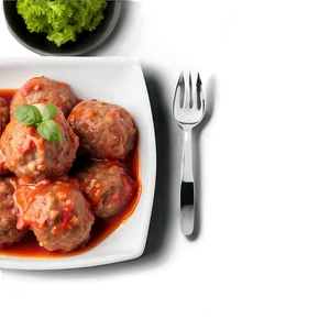 Italian Meatball Delicious Png Csh37 PNG Image