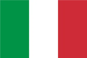 Italian National Flag Vertical Tricolor PNG Image