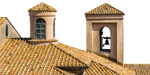 Italian Terracotta Rooftops PNG Image