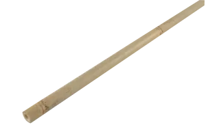 Ivory Colored Smooth Stick Black Background PNG Image